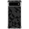 Black Geometric Google Pixel 6 Clear Case